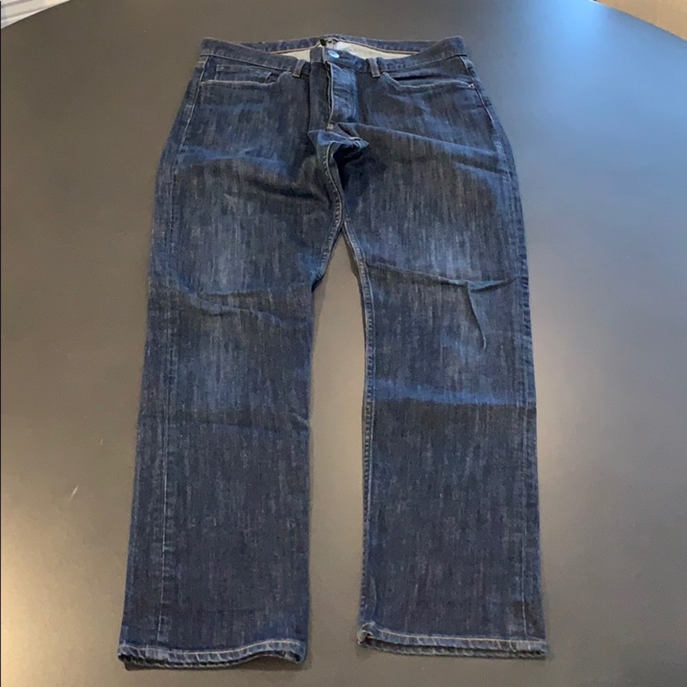 Theory Haydin Straight Slim Fit Jeans